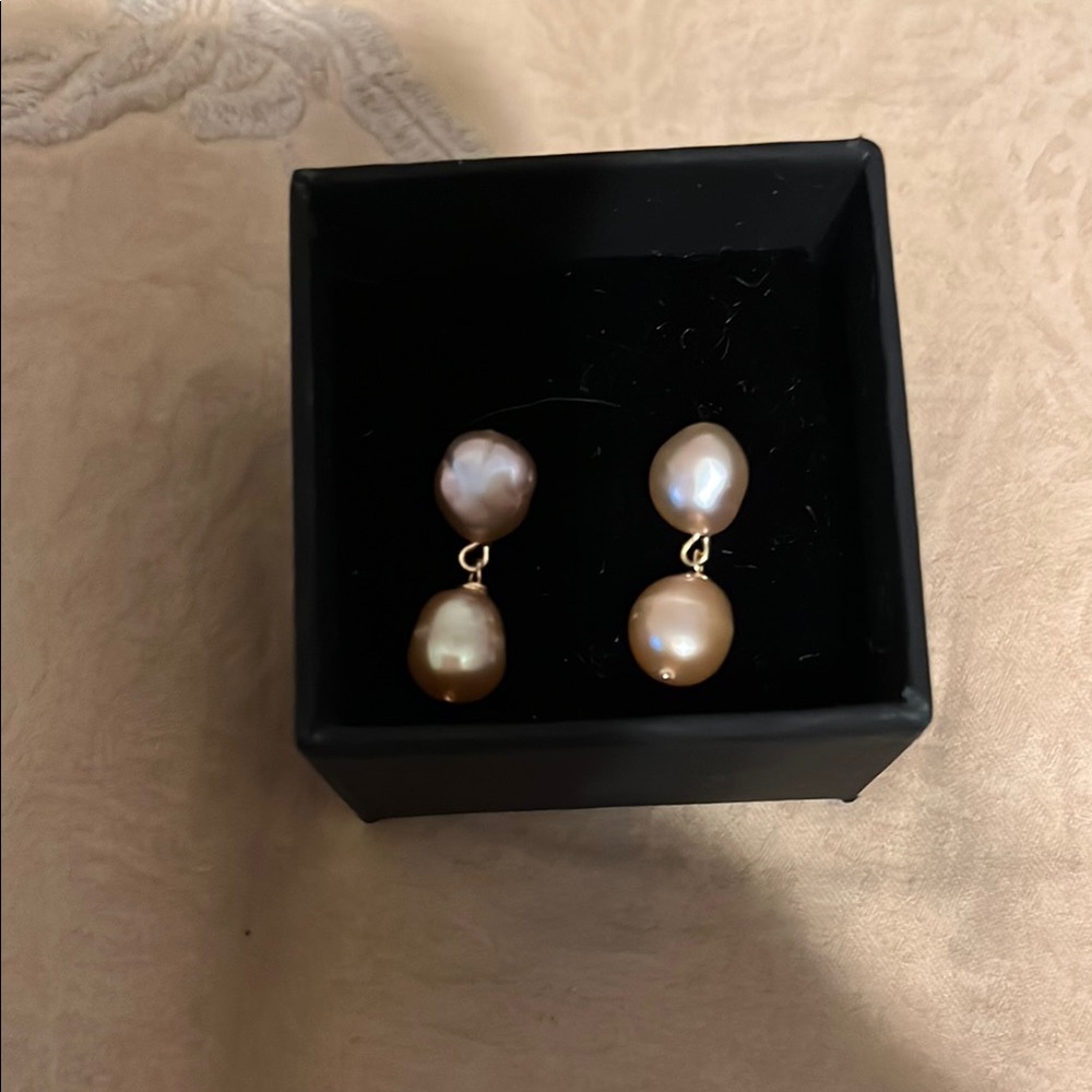 Elegant Pearl Drop Earrings